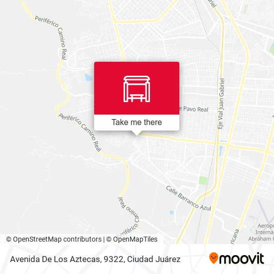 Mapa de Avenida De Los Aztecas, 9322