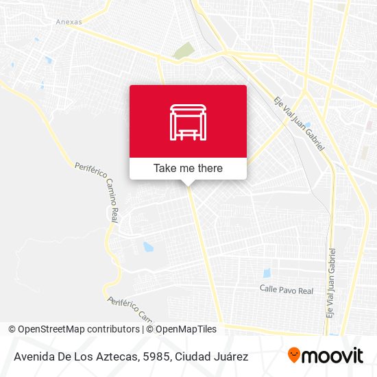 Avenida De Los Aztecas, 5985 map