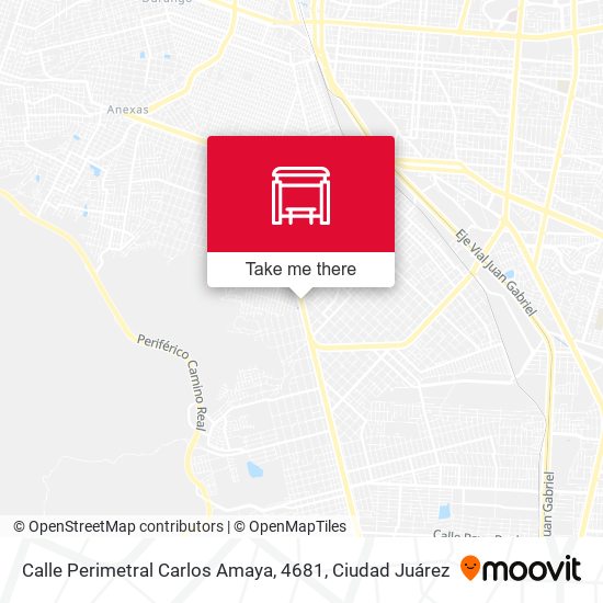 Mapa de Calle Perimetral Carlos Amaya, 4681