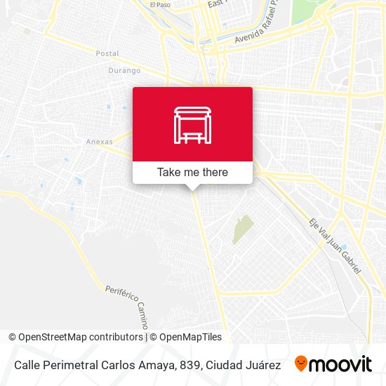 Calle Perimetral Carlos Amaya, 839 map