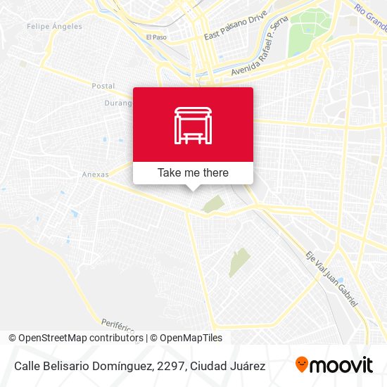 Calle Belisario Domínguez, 2297 map