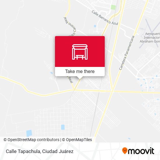 Mapa de Calle Tapachula