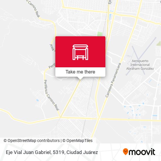Eje Vial Juan Gabriel, 5319 map