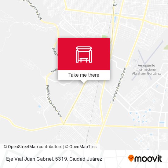 Eje Vial Juan Gabriel, 5319 map