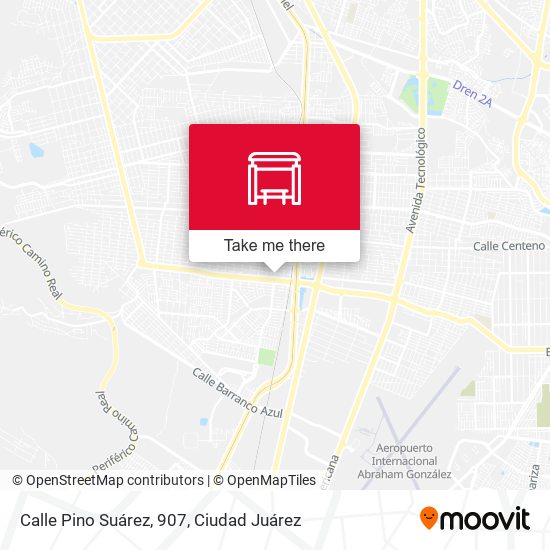 Calle Pino Suárez, 907 map