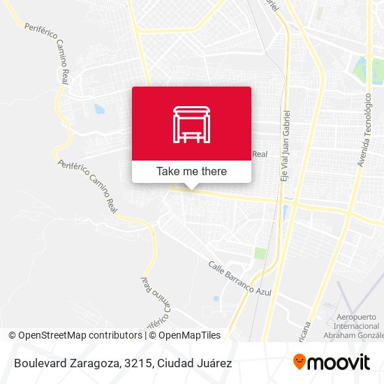 Boulevard Zaragoza, 3215 map