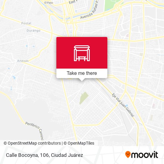 Calle Bocoyna, 106 map