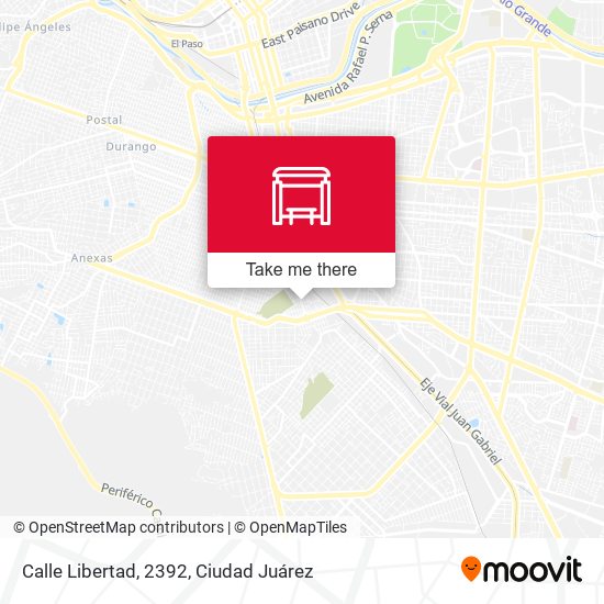 Calle Libertad, 2392 map
