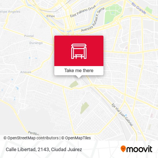 Calle Libertad, 2143 map