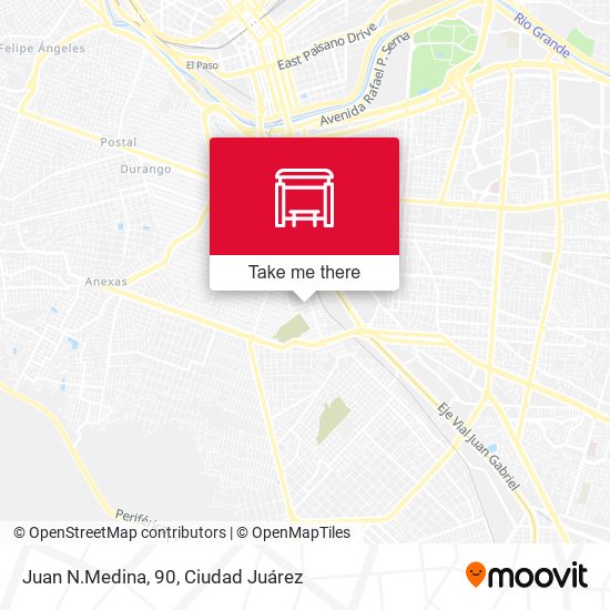 Juan N.Medina, 90 map