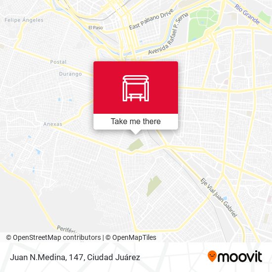 Juan N.Medina, 147 map