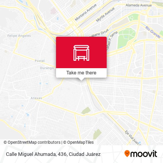 Calle Miguel Ahumada, 436 map