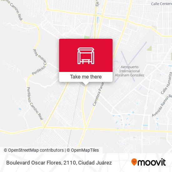 Boulevard Oscar Flores, 2110 map