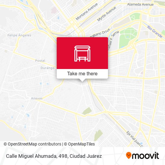 Calle Miguel Ahumada, 498 map