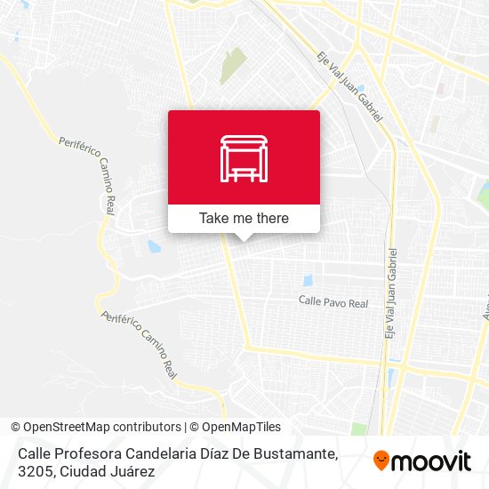 Calle Profesora Candelaria Díaz De Bustamante, 3205 map