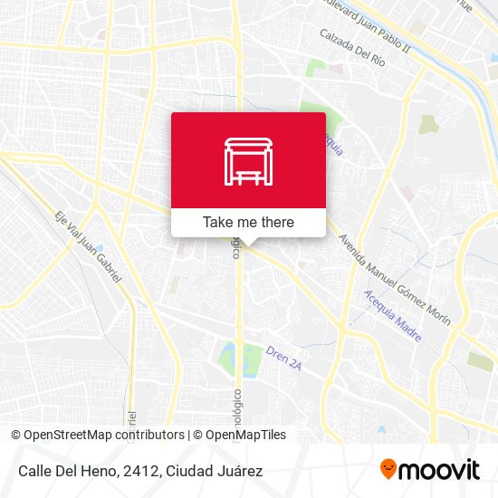 Calle Del Heno, 2412 map
