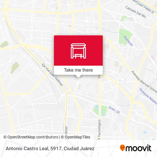 Mapa de Antonio Castro Leal, 5917