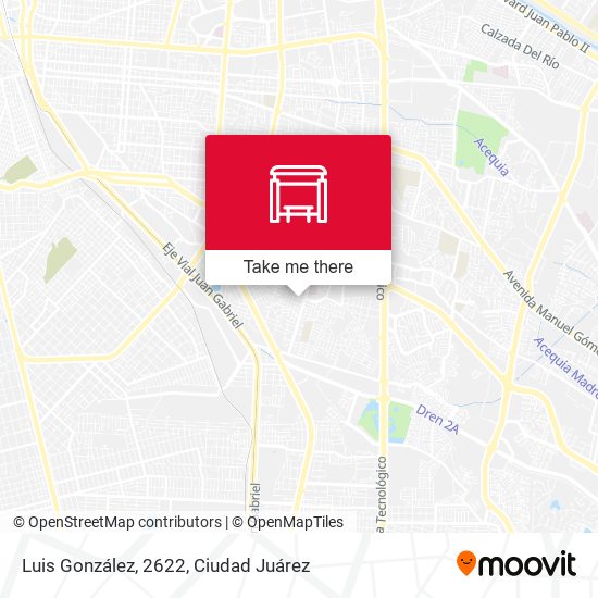 Mapa de Luis González, 2622
