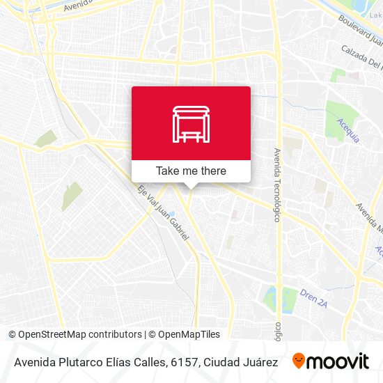 Mapa de Avenida Plutarco Elías Calles, 6157