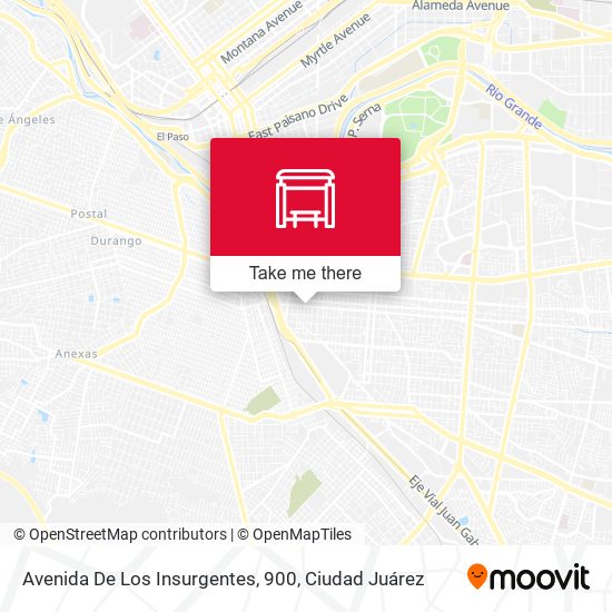 Avenida De Los Insurgentes, 900 map