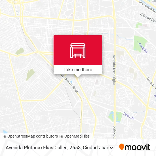 Mapa de Avenida Plutarco Elías Calles, 2653