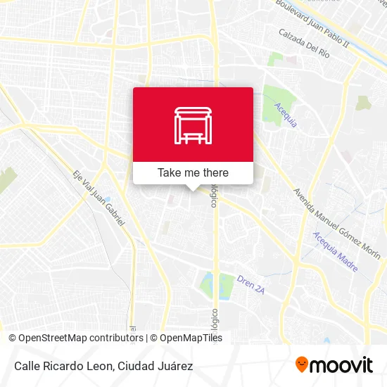 Mapa de Calle Ricardo Leon