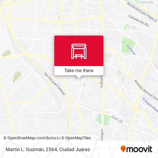 Martin L. Guzmán, 2564 map