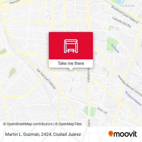 Mapa de Martin L. Guzmán, 2424