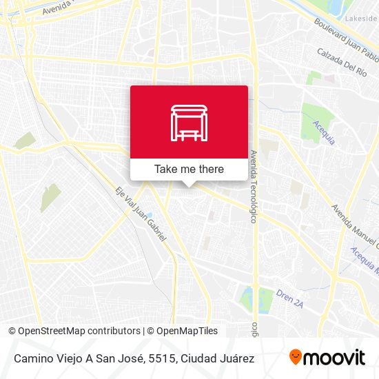 Camino Viejo A San José, 5515 map
