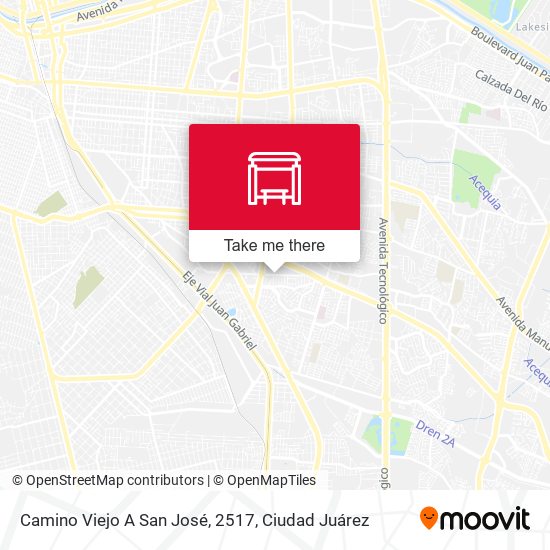 Camino Viejo A San José, 2517 map