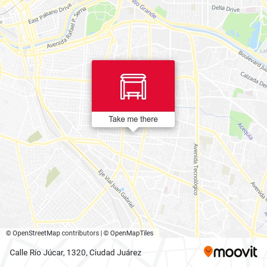 Calle Río Júcar, 1320 map