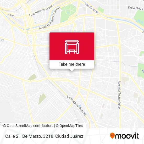 Calle 21 De Marzo, 3218 map
