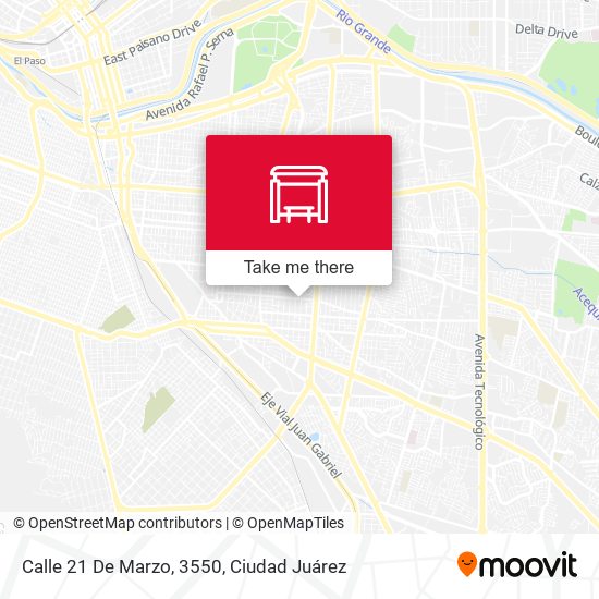 Calle 21 De Marzo, 3550 map