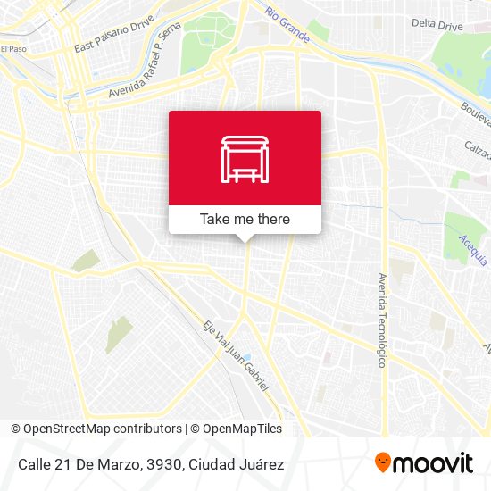 Calle 21 De Marzo, 3930 map
