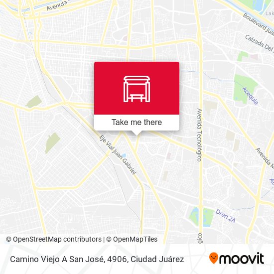 Camino Viejo A San José, 4906 map