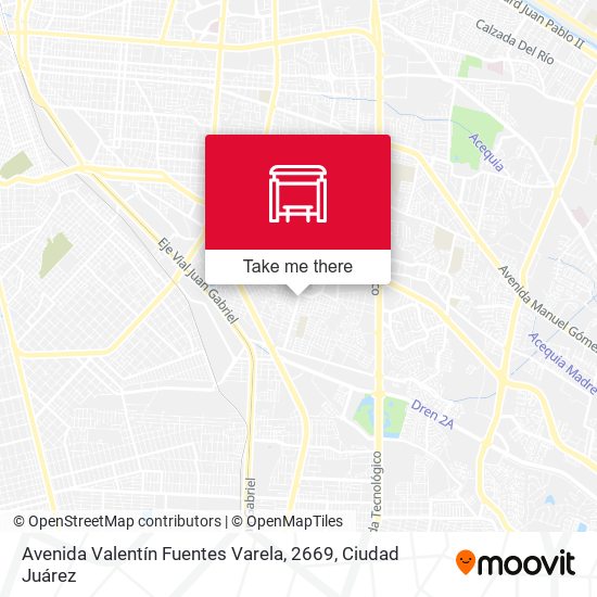 Avenida Valentín Fuentes Varela, 2669 map