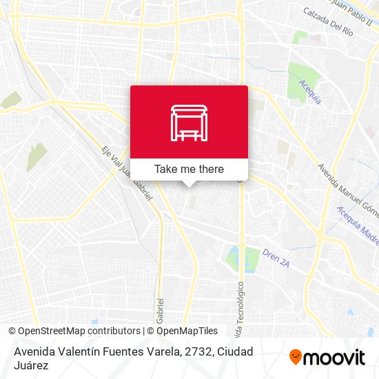 Avenida Valentín Fuentes Varela, 2732 map
