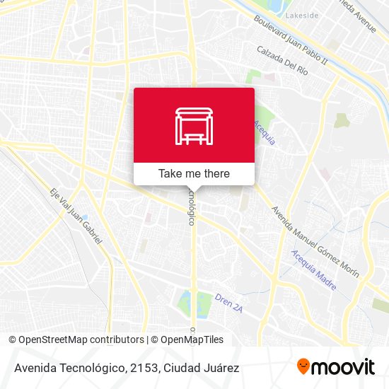 Avenida Tecnológico, 2153 map