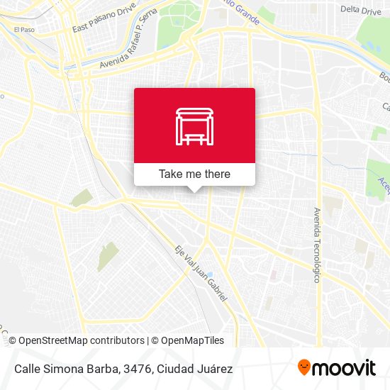 Calle Simona Barba, 3476 map