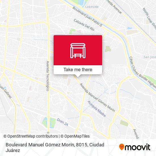 Mapa de Boulevard Manuel Gómez Morín, 8015