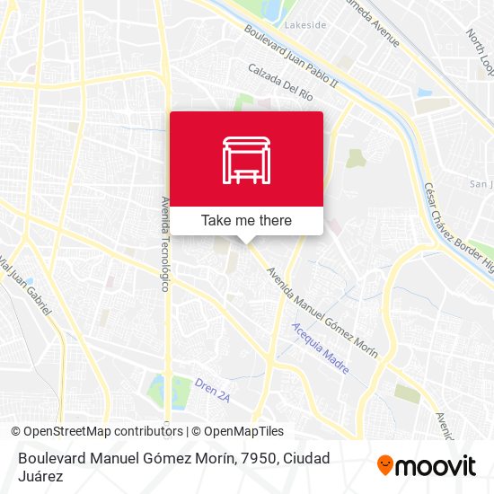 Boulevard Manuel Gómez Morín, 7950 map