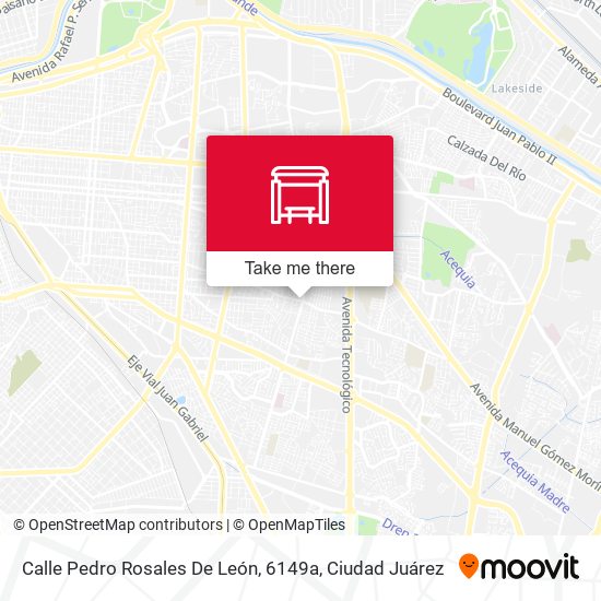 Calle Pedro Rosales De León, 6149a map