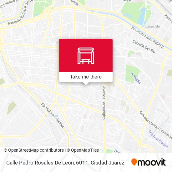 Calle Pedro Rosales De León, 6011 map