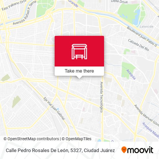 Calle Pedro Rosales De León, 5327 map