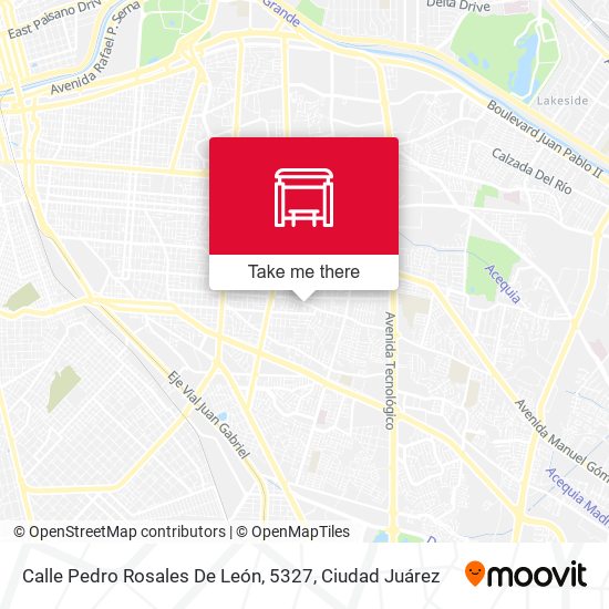Calle Pedro Rosales De León, 5327 map