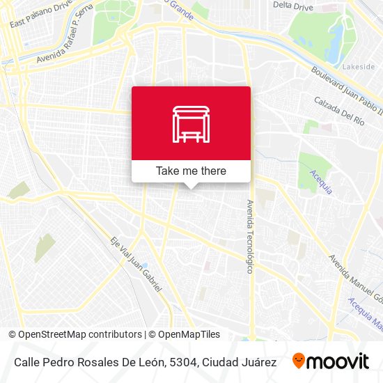 Calle Pedro Rosales De León, 5304 map