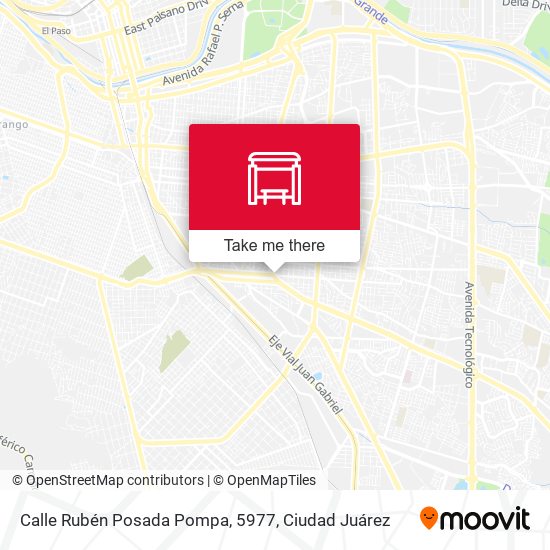 Calle Rubén Posada Pompa, 5977 map