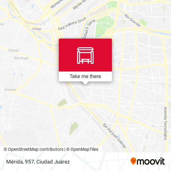 Mérida, 957 map