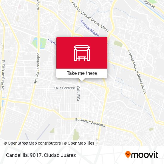 Mapa de Candelilla, 9017