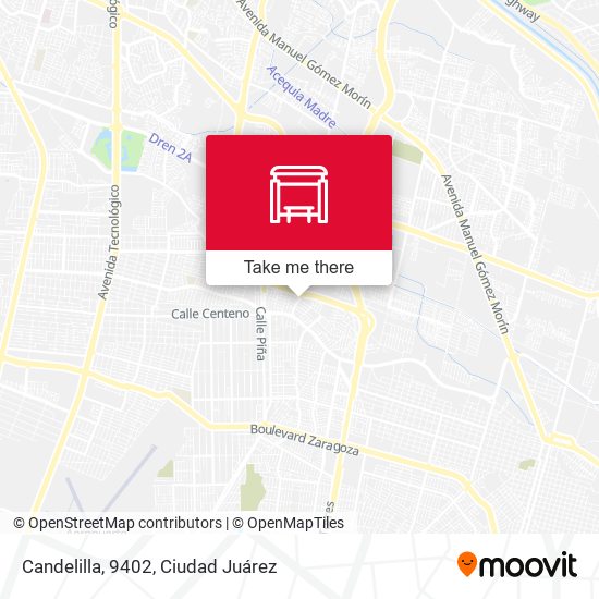 Candelilla, 9402 map